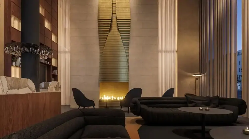 Lobby Clarion Hotel Karlatornet